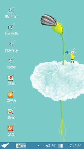 卡通小萌兔