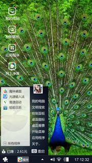 孔雀开屏