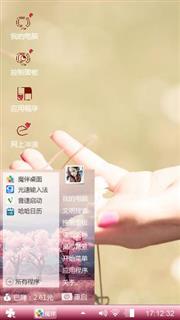 手中小花