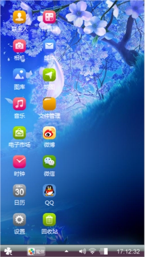 心花怒放