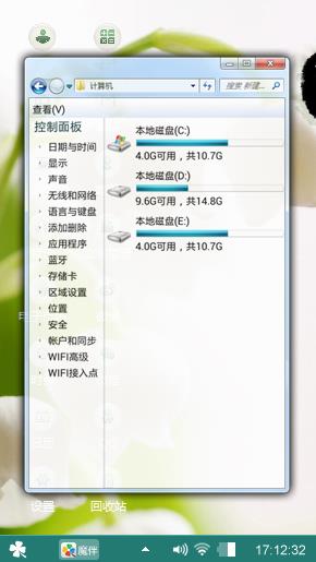 清新的风兰