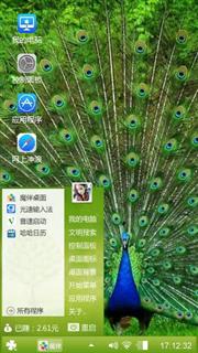 孔雀开屏