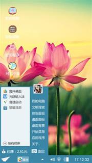 唯美风荷花