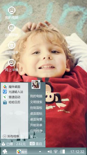 外国小男孩