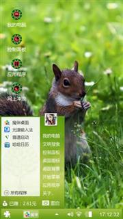侧纹岩松鼠