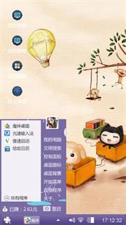 这幅动漫卡通主题壁纸送给你