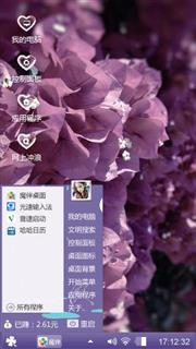 浪漫紫花