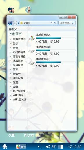 花朵的美