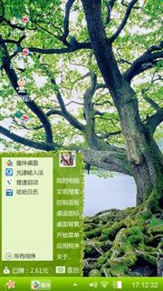 树的倒影