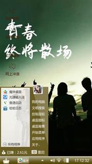 青春不再。
