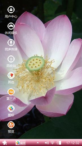 清新荷花