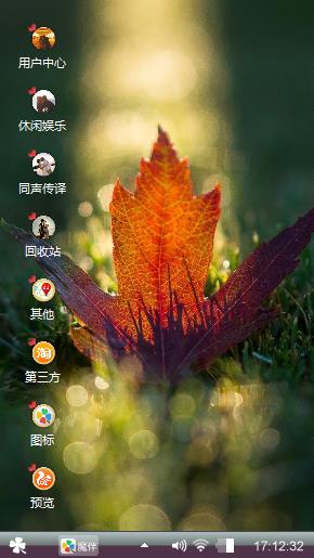 一片秋叶