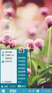 紫色花丛