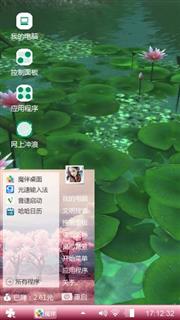 荷叶微动